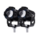 82236 Ζευγάρι 2 x Προβολάκια Μοτοσυκλέτας TRANSFORMER 60W 6000lm 10° DC 12-80V Αδιάβροχα IP67 Κίτρινο & Ψυχρό Λευκό 6000K - 11