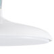 BARON 61252 Κρεμαστή Πλαφονιέρα Οροφής LED CCT 12W 1440lm 120° AC 220-240V - Εναλλαγή Φωτισμού μέσω Διακόπτη On/Off All In One Ψυχρό 6000k+Φυσικό 4500k+Θερμό 2700k Φ25 x Υ8cm - Λευκό - 5
