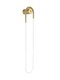 kelvo® LYRA KLV-101-0504 Φωτιστικό Τοίχου / Απλίκα LED 36W 3600lm 360° AC 220-240V IP20 Ρυθμιζόμενο Λευκό CCT με Διακόπτη στο Driver 2700K/4500K/6000K Triac Dimmable - Lumileds SMD Chip & ENEC/TÜV Driver - Σατινέ Χρυσό Βούρτσας - Μ20 x Π16 x Υ120cm - 5 Χρόνια Εγγύηση - 4