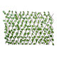 Artificial Garden NASTURTIUM 78498 Πτυσσόμενη Πέργκολα Τεχνητής Φυλλωσιάς - Κάθετος Κήπος Σύνθεση Ινδοκάρδαμο Μ110 x Π10 x Υ120cm (min) Μ310 x Π10 x Υ45cm (max)