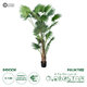 Artificial Garden PALM TREE 20014 Τεχνητό Διακοσμητικό Φυτό Φοινικόδεντρο Βεντάλια Υ210cm