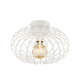 STAR 202-0052 MODERN CEILING GRID LIGHT 1 X E27 IP20 WHITE METAL - L40 X W40 X H27CM