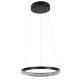  DIAMOND 61128 Μοντέρνο Κρεμαστό Φωτιστικό Οροφής LED 30W 3513lm 360° AC 220-240V IP20 Ρυθμιζόμενο Λευκό CCT με Χειριστήριο από 2700K έως 6000K Dimmable - Lumileds SMD Chip - Μαύρο Ματ - Μ40 x Π40 x Υ3cm - 3 Χρόνια Εγγύηση - 4