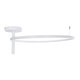 VERONA 61224 Φωτιστικό Οροφής Δαχτυλίδι-Κύκλος LED CCT 36W 4032lm 360° AC 220-240V - Εναλλαγή Φωτισμού μέσω Διακόπτη On/Off All In One Ψυχρό 6000k+Φυσικό 4500k+Θερμό 2700K Φ60 x Υ23cm - Λευκό