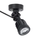  GARDENINI 61548 Φωτιστικό Σποτ LED 5W 550lm 38° DC 24V Αδιάβροχο IP68 Μπλε Dimmable - Lumileds SMD Chip - Μαύρο - Μ7 x Π7 x Υ14.5cm - 3 Χρόνια Εγγύηση - 3