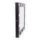 MAKEUP MIRROR-80x80-2 Μοντέρνος Καθρέπτης Μακιγιάζ με Πλαίσιο Φυσικού Ξύλου με Διακόπτη On/Off 12 x E27 AC220-240V - Μ80 x Π7 x Υ80cm - Καφέ Wenge - 6