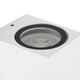 kelvo® BURANO KLV-101-0020 Φωτιστικό Τοίχου / Απλίκα για Λάμπα MR16 με Ντουί GU10 AC 220-240V Αδιάβροχο IP65 - Λευκό Ματ - Μ8 x Π8 x Υ7cm - 9