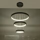 kelvo® NEMESIS KLV-101-0217-V2 Κρεμαστό Φωτιστικό Οροφής LED 100W 10000lm 180° AC 220-240V IP20 Ρυθμιζόμενο Λευκό CCT με Χειριστήριο από 2700K έως 6000K Dimmable - Lumileds SMD Chip - Μαύρο Ματ - Μ60 x Π60 x Υ60cm - 3 Χρόνια Εγγύηση - 15