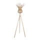 POPPY 01984 Boho Επιδαπέδιο Φωτιστικό Μονόφωτο 1 x E27 IP20 Μπεζ Ξύλο - Μ58 x Π58 x Υ168cm - 5