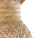 POPPY 01984 Boho Επιδαπέδιο Φωτιστικό Μονόφωτο 1 x E27 IP20 Μπεζ Ξύλο - Μ58 x Π58 x Υ168cm - 8