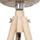 POPPY 01984 Boho Επιδαπέδιο Φωτιστικό Μονόφωτο 1 x E27 IP20 Μπεζ Ξύλο - Μ58 x Π58 x Υ168cm - 6