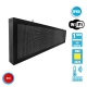 GLOBOSTARDISPLAY 90281 Κυλιόμενη Ψηφιακή Επιγραφή 160x32cm P10 Μονής Όψης LED AC 220-240V Αδιάβροχο IP65 Κόκκινο - WiFi Control μέσω FK APP - Αισθητήρας Θερμοκρασίας & Υγρασίας - Μ168 x Π9 x Υ40cm - 2 Χρόνια Εγγύηση