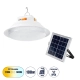 SOLAR-BULB 85350 Αυτόνομη Ηλιακή Κρεμαστή Λάμπα LED Giant Γλόμπος 100W 1000lm 140° 2 Λειτουργιών Ρεύματος με AC 220-240V μέσω USB Αντάπτορα ή με Φωτοβολταικό Panel 6V 12W & Επαναφορτιζόμενη Μπαταρία Li-ion 3.2V 5000mAh - Εναλλαγή Φωτισμού μέσω Κουμπιού All In One Ψυχρό 6000k+Φυσικό 4500k+Θερμό 2700k