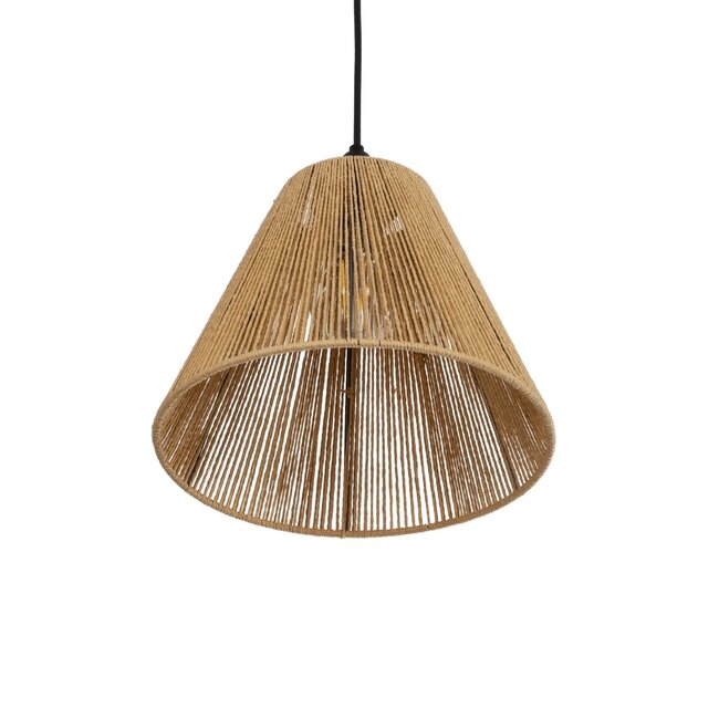 HUTT 205-0017 Boho Κρεμαστό Φωτιστικό Οροφής με Ντουί 1 x E27 AC 220-240V IP20 - Μπεζ - M25 x Π25 x Υ20cm - 6