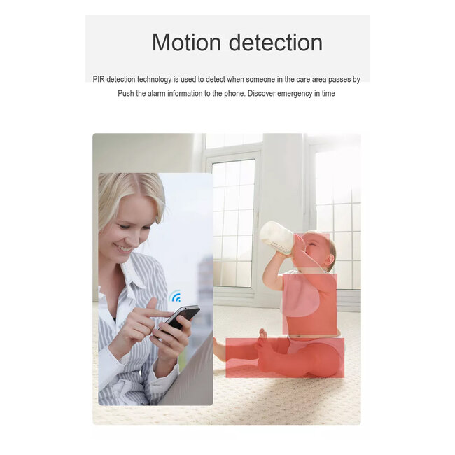 86016 Rechargeable Table Camera 2MP WiFi HD 1080P 120° 5000mAh Two Way Audio Motion Detection & Digital Clock - Επαναφορτιζόμενη Επιτραπέζια Κάμερα 2MP WiFi HD 1080P 120° 5000mAh Διπλή Κατέυθυνση Ομιλίας Ανιχνευτή Κίνησης Ψηφιακό Ρολόι - Μαύρο - 13