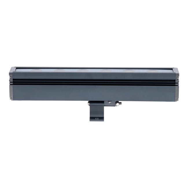 WASHERMARGO 90180 Μπάρα Φωτισμού Wall Washer LED 6W 690lm 30° DC 24V Αδιάβροχο IP65 Φυσικό Λευκό 4500K Dimmable - Bridgelux SMD Chip - Γκρι Ανθρακί - Μ30 x Π4 x Υ5cm - 3 Χρόνια Εγγύηση - 4