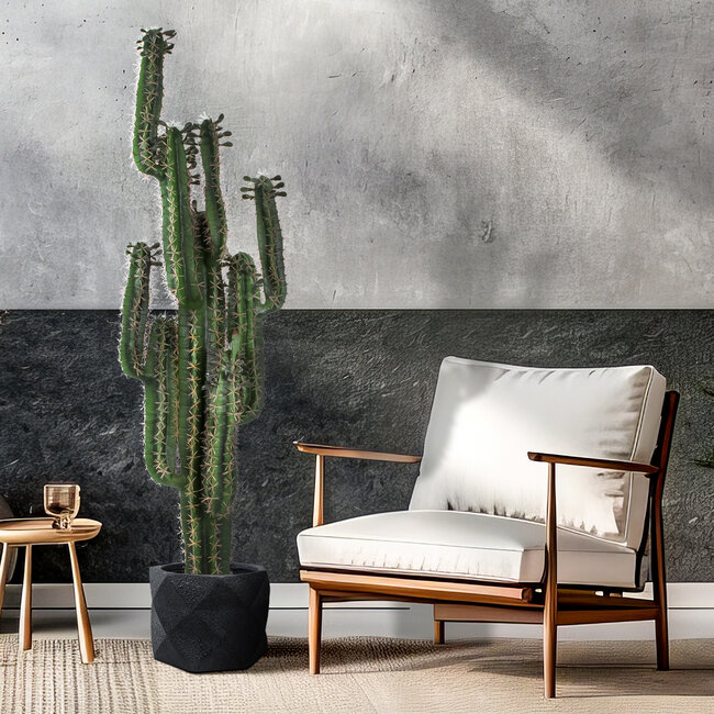 Artificial Garden MYRTILLOCACTUS 20128 Τεχνητό Διακοσμητικό Φυτό Μυρτιλλόκακτος Υ150cm - 6