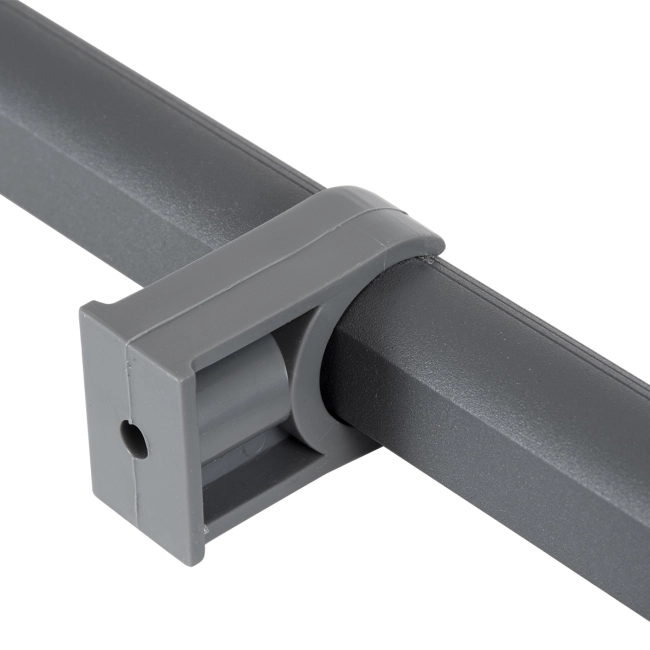 WASHERSTELLAR 90576 Μπάρα Φωτισμού Wall Washer LED 12W 1380lm 30° DC 24V Αδιάβροχο IP67 Φυσικό Λευκό 4500K Dimmable - Bridgelux SMD Chip - Γκρι Ανθρακί - Μ100 x Π2 x Υ1.8cm - 3 Χρόνια Εγγύηση - 9