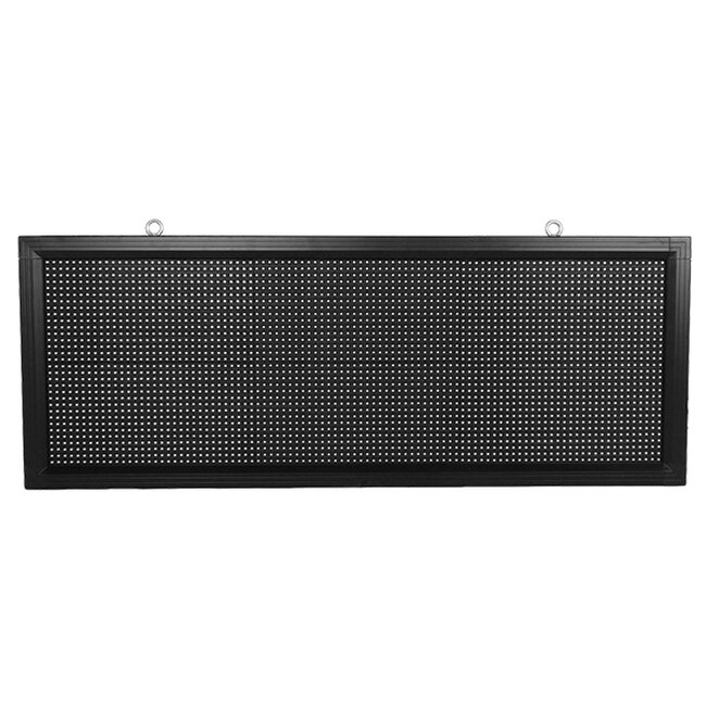 90271 Κυλιόμενη Ψηφιακή Επιγραφή P10 LED SMD AC 220-240V με Wi-Fi - Αδιάβροχή IP54 - Μονής Όψης - Μ104 x Π9 x Υ40cm Κόκκινο - 4 90271 Κυλιόμενη Ψηφιακή Επιγραφή P10 LED SMD AC 220-240V με Wi-Fi - Αδιάβροχή IP54 - Μονής Όψης - Μ104 x Π9 x Υ40cm Κόκκινο - 4