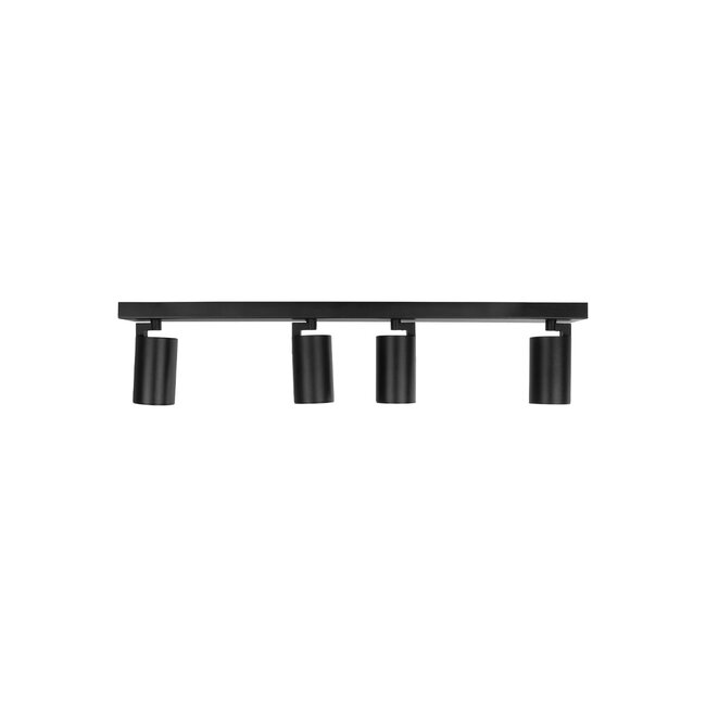 kelvo® SPOTA KLV-101-0140 Μοντέρνο Κινούμενο Φωτιστικό Σποτ Οροφής με Ντουί 4 x GU10 90° AC 220-240V IP20 - Μαύρο Ματ - Μ64 x Π6 x Υ14cm - 7 kelvo® SPOTA KLV-101-0140 Μοντέρνο Κινούμενο Φωτιστικό Σποτ Οροφής με Ντουί 4 x GU10 90° AC 220-240V IP20 - Μαύρο Ματ - Μ64 x Π6 x Υ14cm - 7