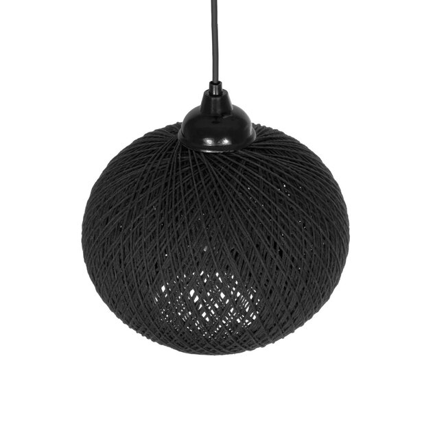 SOLEI 205-0006 Boho Κρεμαστό Φωτιστικό Οροφής με Ντουί 1 x E27 AC 220-240V IP20 - Μαύρο - M20 x Π20 x Υ25cm - 7 SOLEI 205-0006 Boho Κρεμαστό Φωτιστικό Οροφής με Ντουί 1 x E27 AC 220-240V IP20 - Μαύρο - M20 x Π20 x Υ25cm - 7