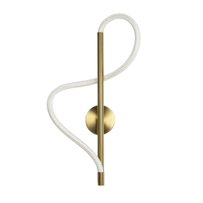 kelvoGLOW 61682 Μοντέρνο Φωτιστικό Τοίχου - Απλίκα LED 24W 2400lm 360° AC 220-240V IP20 Ρυθμιζόμενο Λευκό CCT με On/Off 2700K/4500K/6000K - Lumileds SMD Chip - Χρυσό Πλατίνα & Λευκό Νήμα - Μ30 x Π15 x Υ70cm - 3 Χρόνια Εγγύηση - 4 kelvoGLOW 61682 Μοντέρνο Φωτιστικό Τοίχου - Απλίκα LED 24W 2400lm 360° AC 220-240V IP20 Ρυθμιζόμενο Λευκό CCT με On/Off 2700K/4500K/6000K - Lumileds SMD Chip - Χρυσό Πλατίνα & Λευκό Νήμα - Μ30 x Π15 x Υ70cm - 3 Χρόνια Εγγύηση - 4