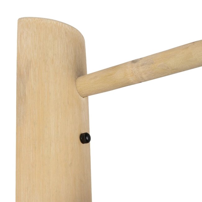 KALIA 01964 Boho Φωτιστικό Τοίχου - Απλίκα με Ντουί 1 x E27 AC 220-240V IP20 - Μπεζ - Μ33 x Π36 x Υ42cm - 7