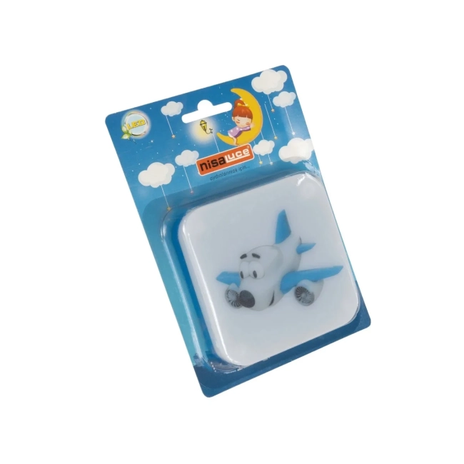 KIDDO 202-0003 Παιδικό Φωτιστικό Νυκτός LED 1W 95lm 360° AC220-240V IP20 Ψυχρό Λευκό 6000K - Μ5.5 x Π5.5 x Υ8cm - 2 Χρόνια Εγγύηση - 7