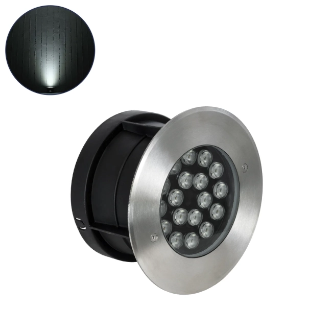 UNDERGROUND-SINA 90572 Χωνευτό Φωτιστικό Σποτ Δαπέδου LED 18W 1710lm 15° DC 24V Αδιάβροχο IP68 Φ20 x Υ11cm Φυσικό Λευκό 4500K - Ανοξείδωτο Ατσάλι - 3 Χρόνια Εγγύηση UNDERGROUND-SINA 90572 Χωνευτό Φωτιστικό Σποτ Δαπέδου LED 18W 1710lm 15° DC 24V Αδιάβροχο IP68 Φ20 x Υ11cm Φυσικό Λευκό 4500K - Ανοξείδωτο Ατσάλι - 3 Χρόνια Εγγύηση