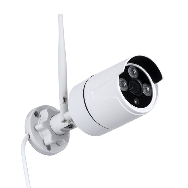 86038 Ασύρματο Καταγραφικό με 8 x Camera 2MP 1080P WiFi  150° Μοιρών - Αδιάβροχο IP66 - Νυχτερινή Όραση με LED IR - Μονή Κατέυθυνση Ομιλίας - Ανιχνευτή Κίνησης - Νυχτερινή Λήψη - Λευκό - 6