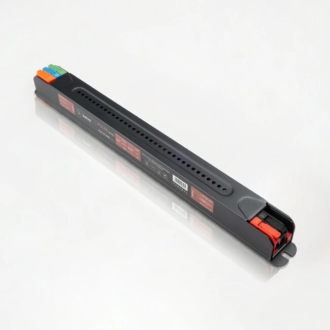 kelvo® PULSE KLV-107-0002 Ultra Slim Τροφοδοτικό/Μετασχηματιστής Class I PELV 75W 3A AC 220-240V σε DC 24V IP20 - Γκρι Ανθρακί Ματ - Μ23 x Π1.9 x Υ2cm - 5 Χρόνια Εγγύηση - 2