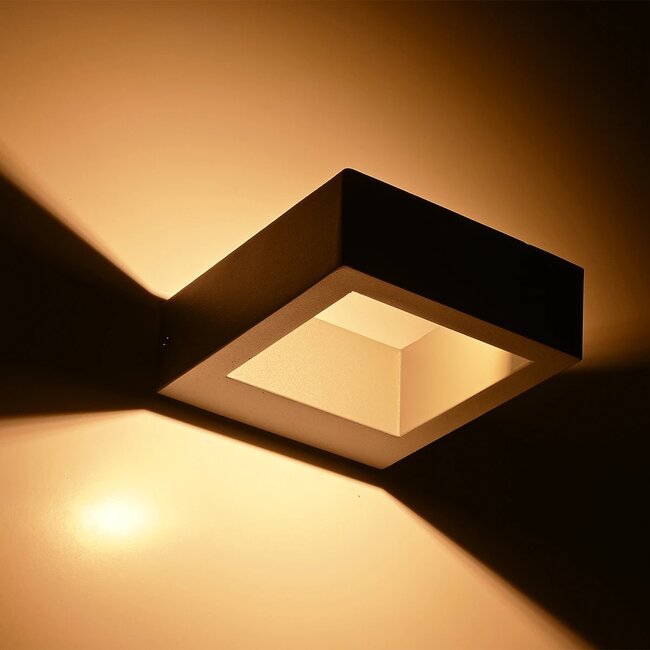kelvo® AURA KLV-101-0117 Μοντέρνο Φωτιστικό Τοίχου - Απλίκα LED 7W 875lm 45° AC 220-240V Αδιάβροχο IP65 Θερμό Λευκό 2700K - Bridgelux COB Chip & TÜV SÜD Driver - Γκρι Ανθρακί Ματ - Μ15 x Π12.5 x Υ4.5cm - 5 Χρόνια Εγγύηση - 12 kelvo® AURA KLV-101-0117 Μοντέρνο Φωτιστικό Τοίχου - Απλίκα LED 7W 875lm 45° AC 220-240V Αδιάβροχο IP65 Θερμό Λευκό 2700K - Bridgelux COB Chip & TÜV SÜD Driver - Γκρι Ανθρακί Ματ - Μ15 x Π12.5 x Υ4.5cm - 5 Χρόνια Εγγύηση - 12
