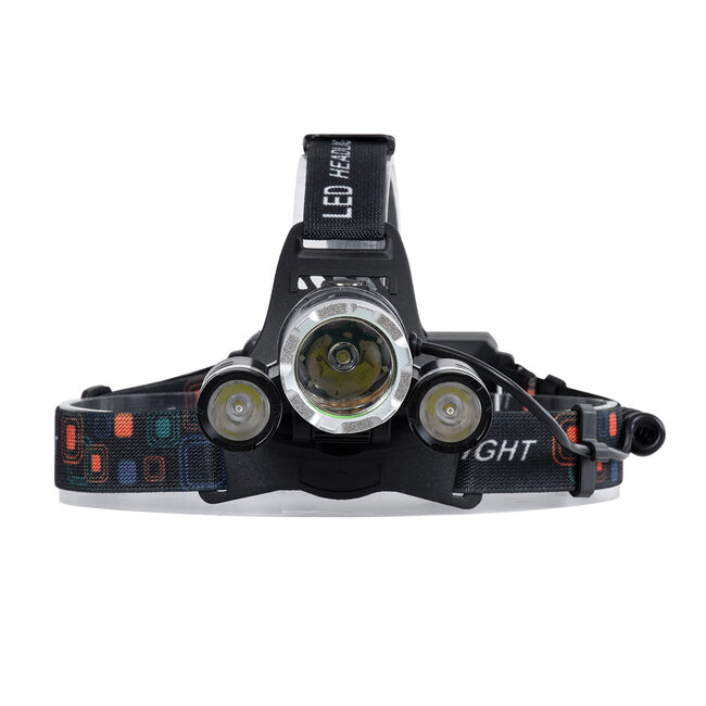 69926 Φορητός Φακός Κεφαλής Επαναφορτιζόμενος LED Luminus 1 x CREE XM-L2 T6 & 2 XPE LED CHIP x 30W 3000lm 60° Μοιρών με 2 x 18650 Μπαταρία 4400mAh USB 2.0 - 4 Modes - Αδιάβροχο IP54 Ψυχρό Λευκό 6000K Μ7.5 x Π7 x Υ6cm - 8 69926 Φορητός Φακός Κεφαλής Επαναφορτιζόμενος LED Luminus 1 x CREE XM-L2 T6 & 2 XPE LED CHIP x 30W 3000lm 60° Μοιρών με 2 x 18650 Μπαταρία 4400mAh USB 2.0 - 4 Modes - Αδιάβροχο IP54 Ψυχρό Λευκό 6000K Μ7.5 x Π7 x Υ6cm - 8