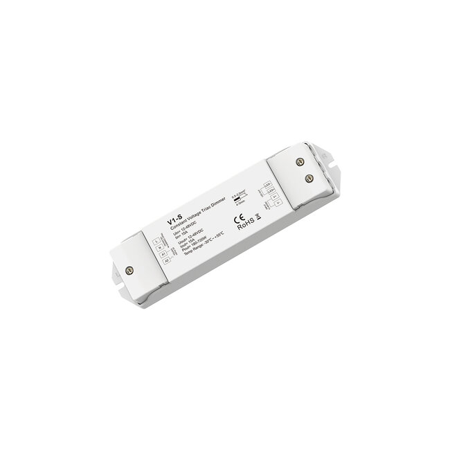 73127 V1-S SKYDANCE AC Triac Dimmer Push Dimming 1 Κανάλι DC 12-48V 1 x 15A 720W - Max 15A 720W - IP20  Μ17.5 x Π4.5 x Υ2.5cm - 5 Χρόνια Εγγύηση - 6