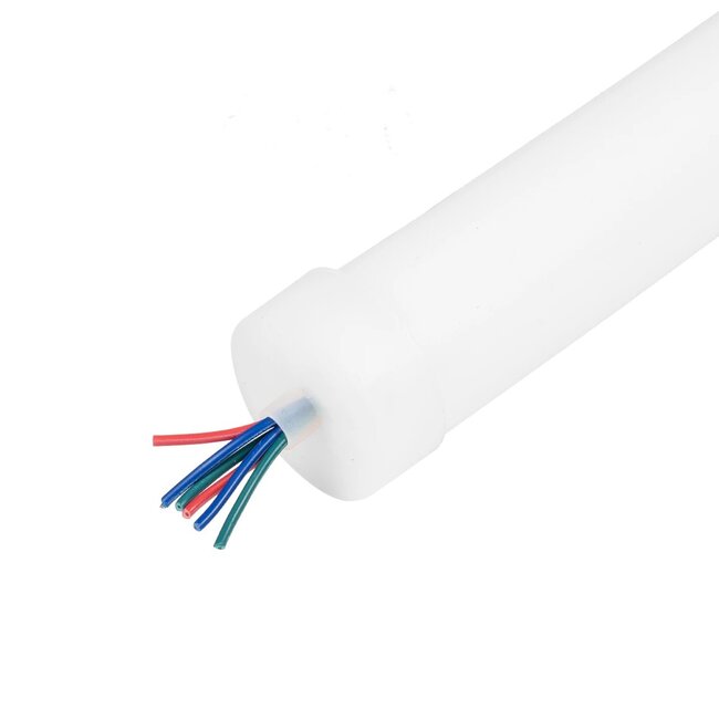 kelvo® AURAFLEX KLV-101-0511 Ταινία Neon Flex LED 14W/m 840lm/m 360° DC 24V Αδιάβροχο IP65 120 x SMD5054 Chip/m Πολύχρωμο RGB+WW Dimmable - Sanan SMD Chip - Μ1000 x Π3.3 x Υ3.3cm - Ρολό 10 Μέτρων - 6 Χρόνια Εγγύηση - 4