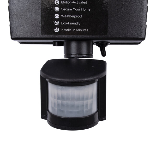 85711 Αυτόνομος Ηλιακός Προβολέας με Τρεις Περιστρεφόμενες Κεφαλές LED SMD 2835 50W 2500lm με Ενσωματωμένη Μπαταρία 3400mAh - Φωτοβολταϊκό Πάνελ με Αισθητήρα Ημέρας-Νύχτας - PIR Αισθητήρα Κίνησης Αδιάβροχο IP65 Ψυχρό Λευκό 6000K - 11