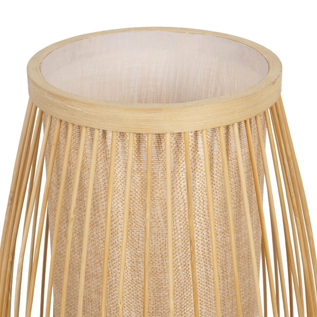 TULUM 02002 Boho Επιδαπέδιο Φωτιστικό Πορτατίφ με Ντουί 1 x E27 AC 220-240V IP20 - Μπεζ - Μ30 x Π30 x Υ120cm - 8