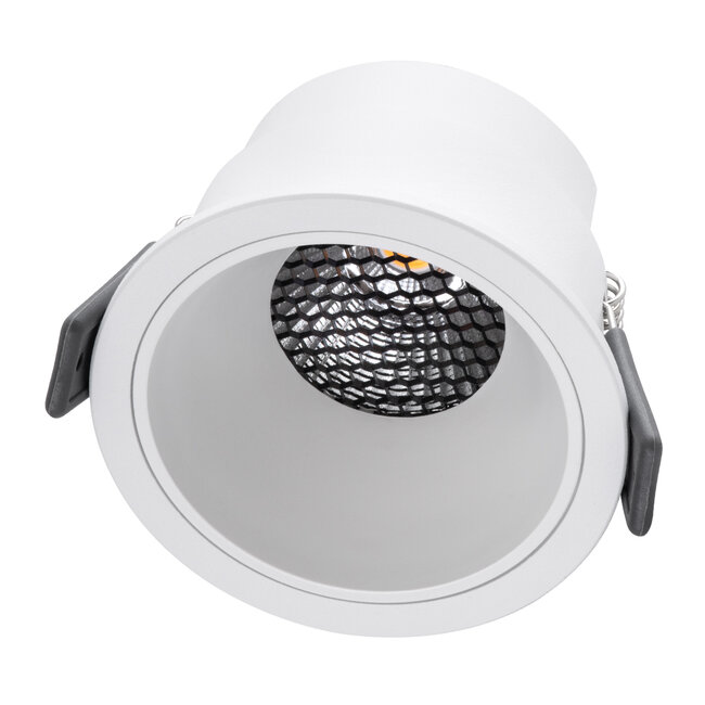 PLUTO-M 60254 Χωνευτό LED Spot Downlight TrimLess Φ8.4cm 10W 1300lm 38° AC 220-240V IP20 Φ8.4 x Υ5.9cm - Στρόγγυλο - Λευκό & Anti-Glare HoneyComb - Φυσικό Λευκό 4500K - Bridgelux COB - 5 Years Warranty PLUTO-M 60254 Χωνευτό LED Spot Downlight TrimLess Φ8.4cm 10W 1300lm 38° AC 220-240V IP20 Φ8.4 x Υ5.9cm - Στρόγγυλο - Λευκό & Anti-Glare HoneyComb - Φυσικό Λευκό 4500K - Bridgelux COB - 5 Years Warranty