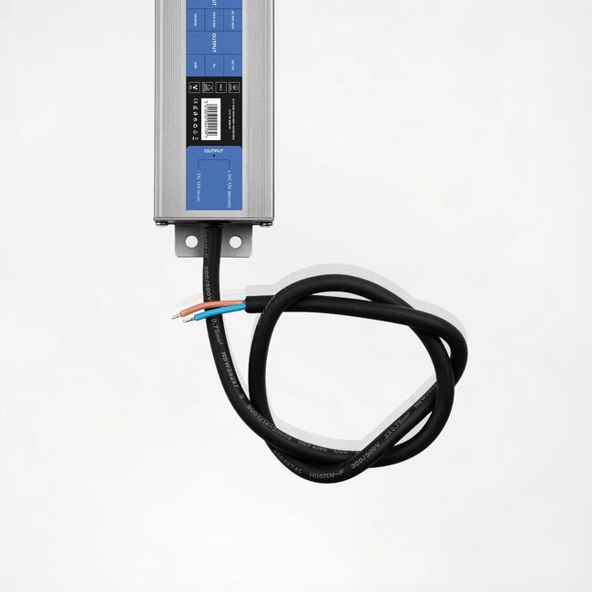 kelvo® SELAS KLV-107-0022 Τροφοδοτικό/Μετασχηματιστής Class I PELV 60W 5A AC 220-240V σε DC 12V Αδιάβροχο IP67 - Γκρι Ανθρακί Ματ - Μ15.8 x Π4.3 x Υ2.3cm - 5 Χρόνια Εγγύηση - 5