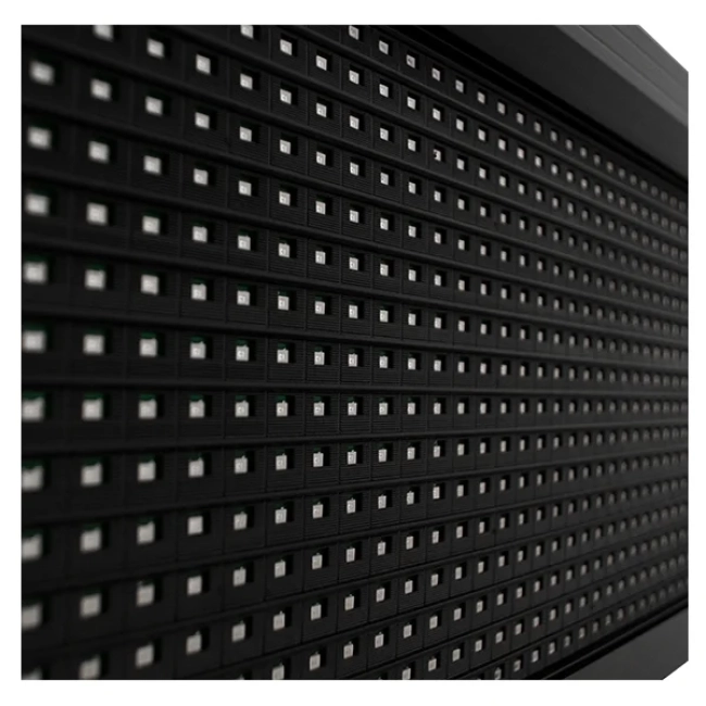 Αδιάβροχη Κυλιόμενη Επιγραφή SMD LED 230V USB & WiFi Πορτοκαλί Μονής Όψης 168x40cm  90284 - 5