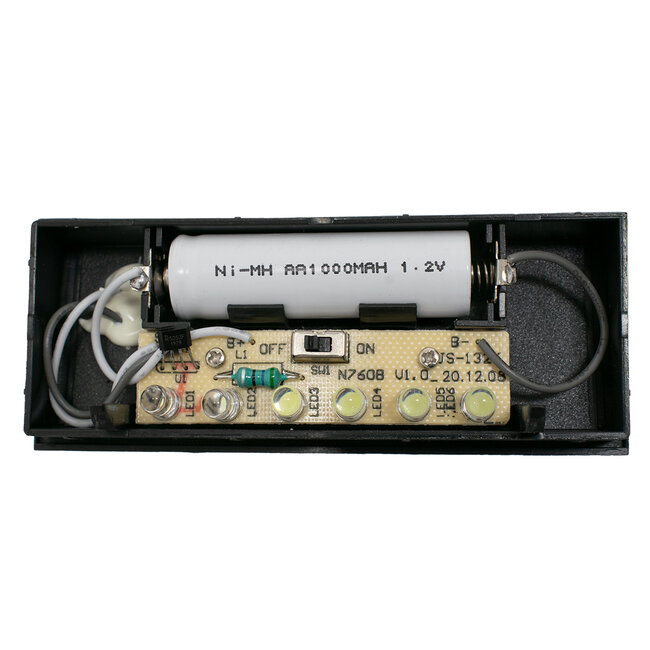 71519 Αυτόνομο Ηλιακό Φωτιστικό LED SMD 1W 100 lm με Ενσωματωμένη Μπαταρία 1000mAh - Φωτοβολταϊκό Πάνελ με Αισθητήρα Ημέρας-Νύχτας για Αρίθμηση Δρόμου με Αριθμό 9 IP55 Ψυχρό Λευκό 6000k - 7