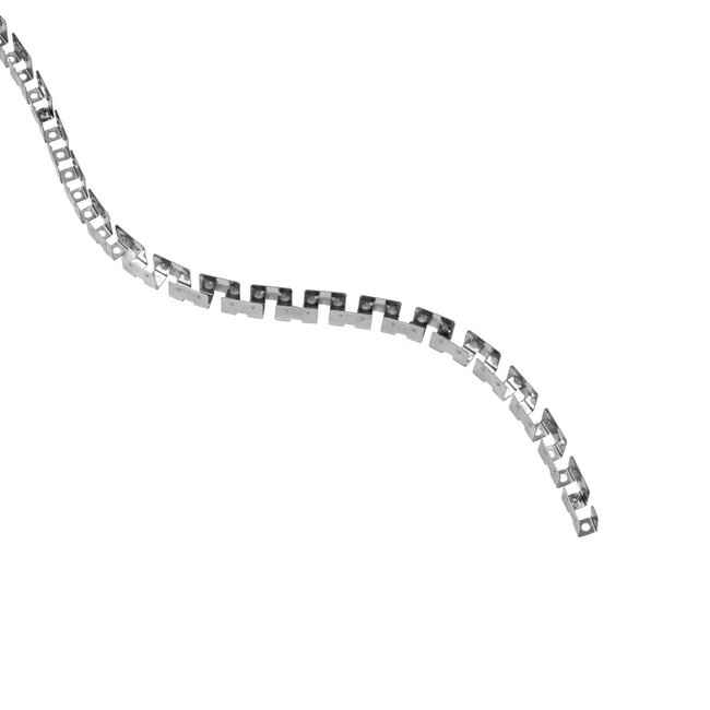 kelvo® NEONPRO KLV-101-0069 Εύκαμπτη Βάση Στήριξης για Neon Flex LED Αδιάβροχο IP65 - Νίκελ Χρώμιο - Μ1000 x Π0.7 x Υ1.2cm - Ρολό 10 Μέτρων - 5