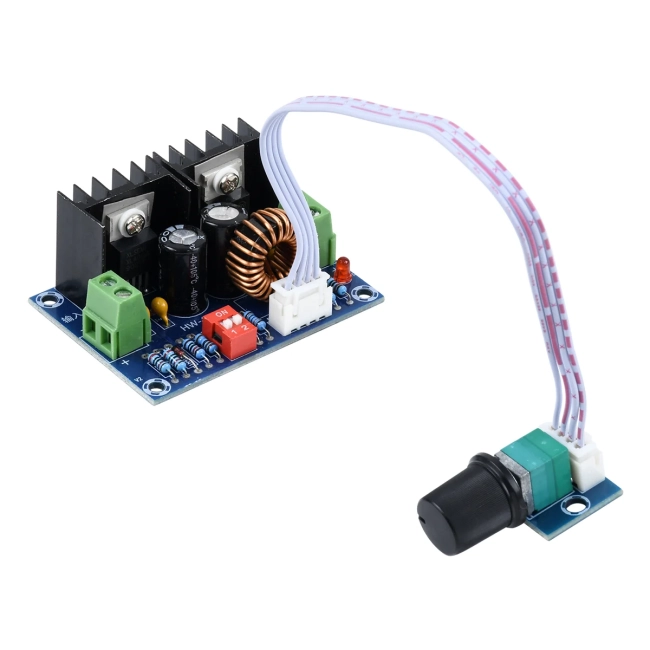 CONVERTER 73115 Ρυθμιστής Τάσης με Είσοδο από DC 4V έως DC 40V & Έξοδο από DC 1.25V έως DC 36V 1 x 8A Max IP20 - Μ6 x Π4.5 x Υ2.5cm - 2 Χρόνια Εγγύηση