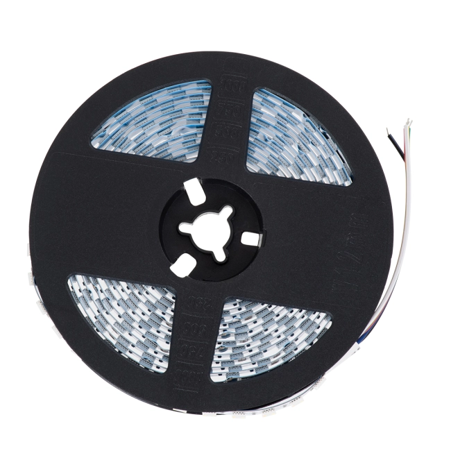 PRISMA 70264 Ταινία LED 36W/m 3600lm/m 120° DC 24V IP20 96 x SMD5050 Chip/m Πολύχρωμο RGBW+WW Dimmable - Sanan SMD Chip - Μ500 x Π1.2 x Υ0.2cm - Ρολό 5 Μέτρων - 5 Χρόνια Εγγύηση - 3