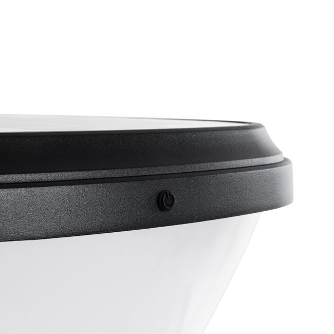 NATURE 90532 Αυτόνομο Ηλιακό Φωτιστικό Κήπου - Κολωνάκι Αρχιτεκτονικού Φωτισμού Εξωτερικού Χώρου LED 10W 330lm 120° με Ενσωματωμένο Φωτοβολταϊκό Panel 6V 2W & Επαναφορτιζόμενη Μπαταρία Li-ion 3.2V 1800mAh με Αισθητήρα Ημέρας-Νύχτας - Αδιάβροχο IP65 - Σώμα Αλουμινίου & ABS - 5