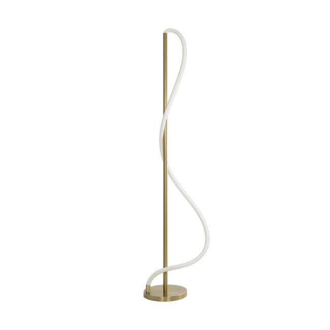 kelvo® GLOW KLV-101-0173 Επιδαπέδιο Φωτιστικό LED 30W 3000lm 360° AC 220-240V IP20 Ρυθμιζόμενο Λευκό CCT με Αφή 2700K/4500K/6000K Dimmable - Lumileds SMD Chip - Χρυσό Πλατίνα - Μ45 x Π45 x Υ160cm - 3 Χρόνια Εγγύηση