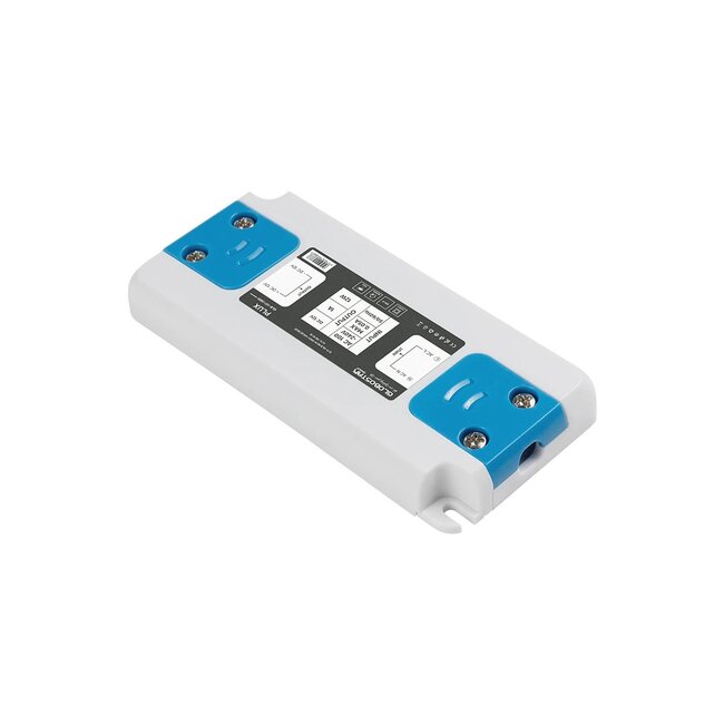 PLUX GLB-107-0009 Τροφοδοτικό/Μετασχηματιστής Class II SELV 12W 1A AC 220-240V σε DC 12V IP20 - Λευκό Ματ - Μ9.9 x Π4.6 x Υ1.1cm - 3 Χρόνια Εγγύηση - 2
