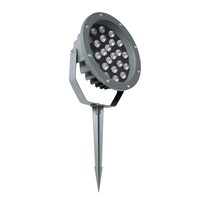 TREELIGHT-RIVA 90365 Σποτ Φωτισμού Ειδικό για Φυτά - Δέντρα με Βάση Κήπου / Καρφωτό LED 24W 2280lm 10° DC 24V Αδιάβροχο IP67 Φ20.5 x Υ6.5cm Φυσικό Λευκό 4500K - Γκρι Ανθρακί - 3 Years Warranty TREELIGHT-RIVA 90365 Σποτ Φωτισμού Ειδικό για Φυτά - Δέντρα με Βάση Κήπου / Καρφωτό LED 24W 2280lm 10° DC 24V Αδιάβροχο IP67 Φ20.5 x Υ6.5cm Φυσικό Λευκό 4500K - Γκρι Ανθρακί - 3 Years Warranty