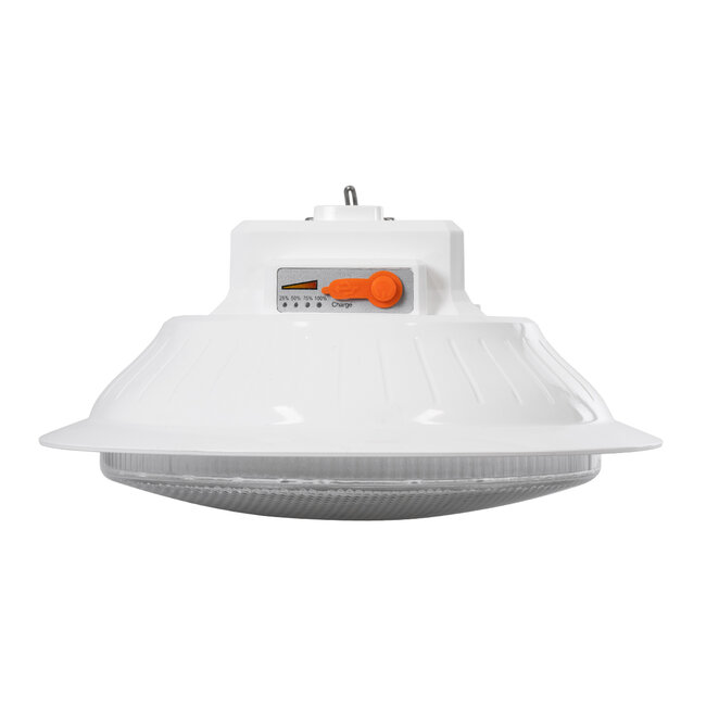 SOLAR-BULB 85350 Αυτόνομη Ηλιακή Κρεμαστή Λάμπα LED Giant Γλόμπος 100W 1000lm 140° 2 Λειτουργιών Ρεύματος με AC 220-240V μέσω USB Αντάπτορα ή με Φωτοβολταικό Panel 6V 12W & Επαναφορτιζόμενη Μπαταρία Li-ion 3.2V 5000mAh - Εναλλαγή Φωτισμού μέσω Κουμπιού All In One Ψυχρό 6000k+Φυσικό 4500k+Θερμό 2700k - 5