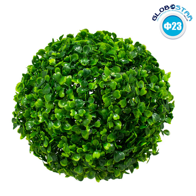 78502 Artificial - Συνθετικό Τεχνητό Διακοσμητικό Φυτό Θάμνος Πυξάρι Πράσινο Φ23cm